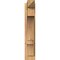 Ekena Millwork Balboa Smooth Arts and Crafts Outlooker, Western Red Cedar, 5 1/2"W x 18"D x 30"H OUT06X18X30BOA03SWR - alternate 2